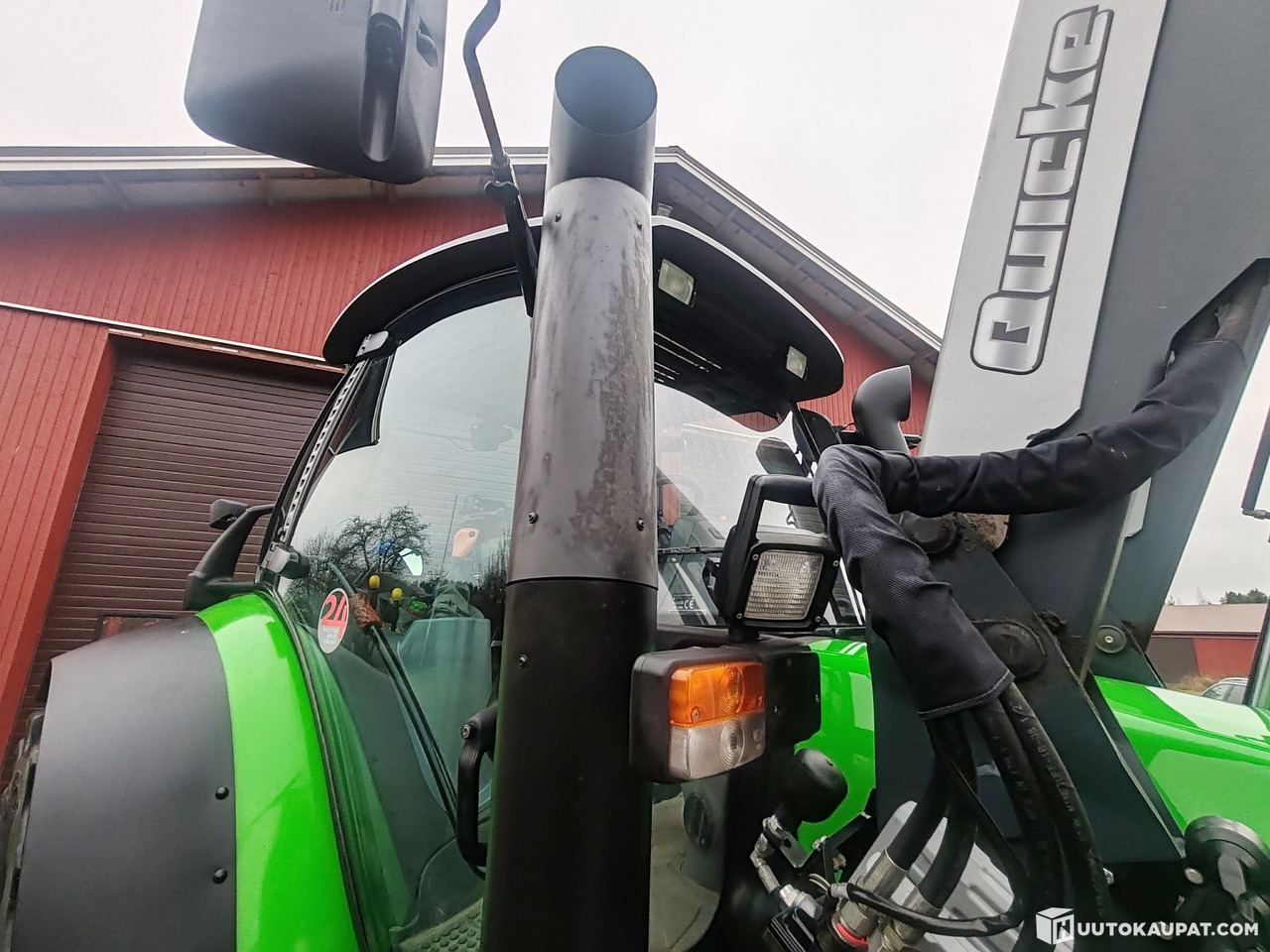 Τρακτέρ Deutz-Fahr Agrotron M620 DCR tractor with front loader, 4,736 h, 2012, Huittinen: φωτογραφία 26