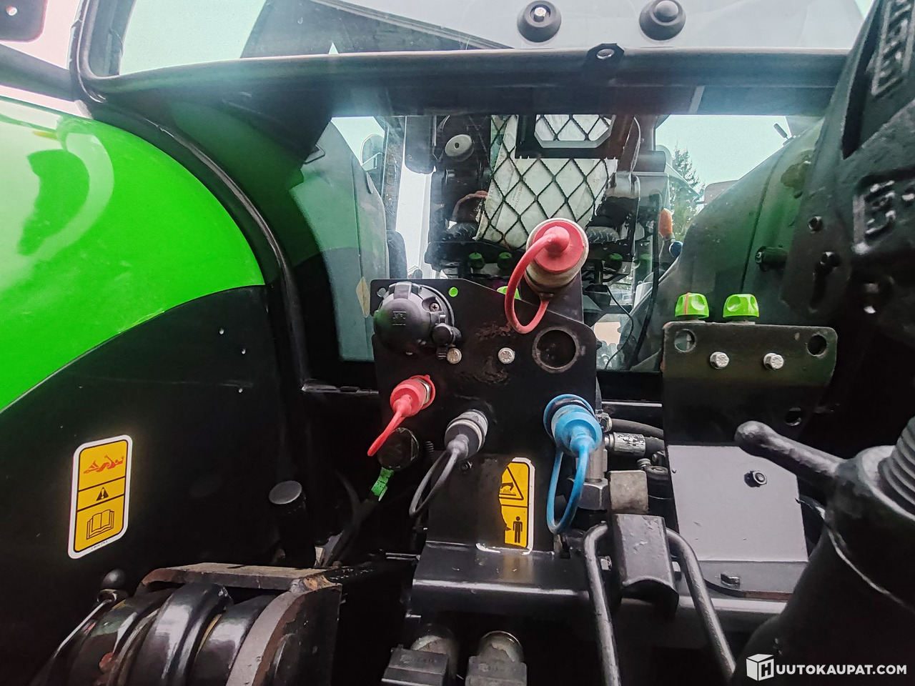 Τρακτέρ Deutz-Fahr Agrotron M620 DCR tractor with front loader, 4,736 h, 2012, Huittinen: φωτογραφία 37