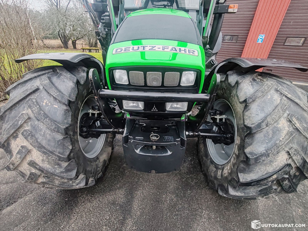 Τρακτέρ Deutz-Fahr Agrotron M620 DCR tractor with front loader, 4,736 h, 2012, Huittinen: φωτογραφία 16