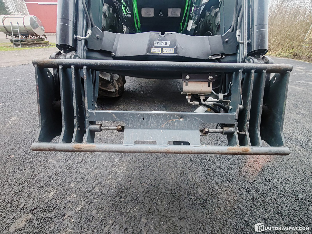 Τρακτέρ Deutz-Fahr Agrotron M620 DCR tractor with front loader, 4,736 h, 2012, Huittinen: φωτογραφία 19