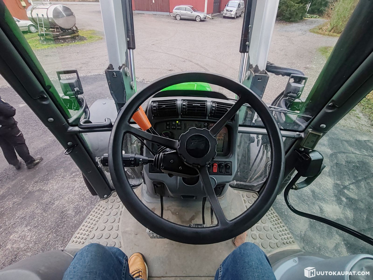 Τρακτέρ Deutz-Fahr Agrotron M620 DCR tractor with front loader, 4,736 h, 2012, Huittinen: φωτογραφία 46