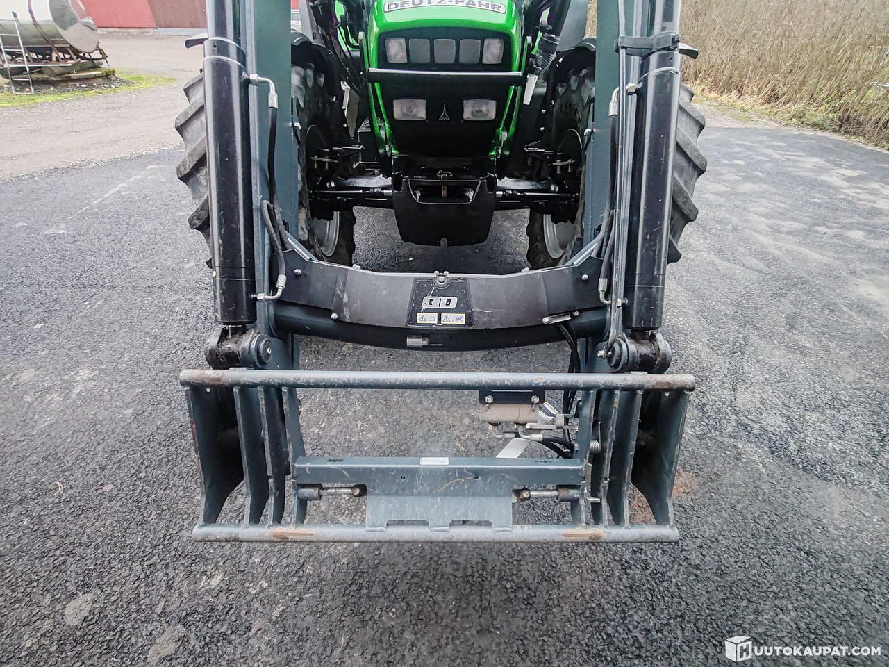 Τρακτέρ Deutz-Fahr Agrotron M620 DCR tractor with front loader, 4,736 h, 2012, Huittinen: φωτογραφία 18