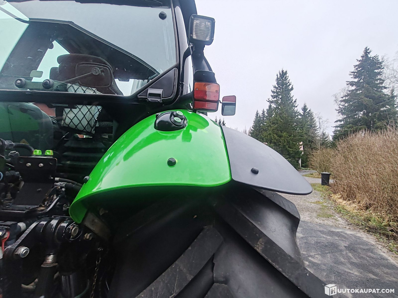 Τρακτέρ Deutz-Fahr Agrotron M620 DCR tractor with front loader, 4,736 h, 2012, Huittinen: φωτογραφία 32