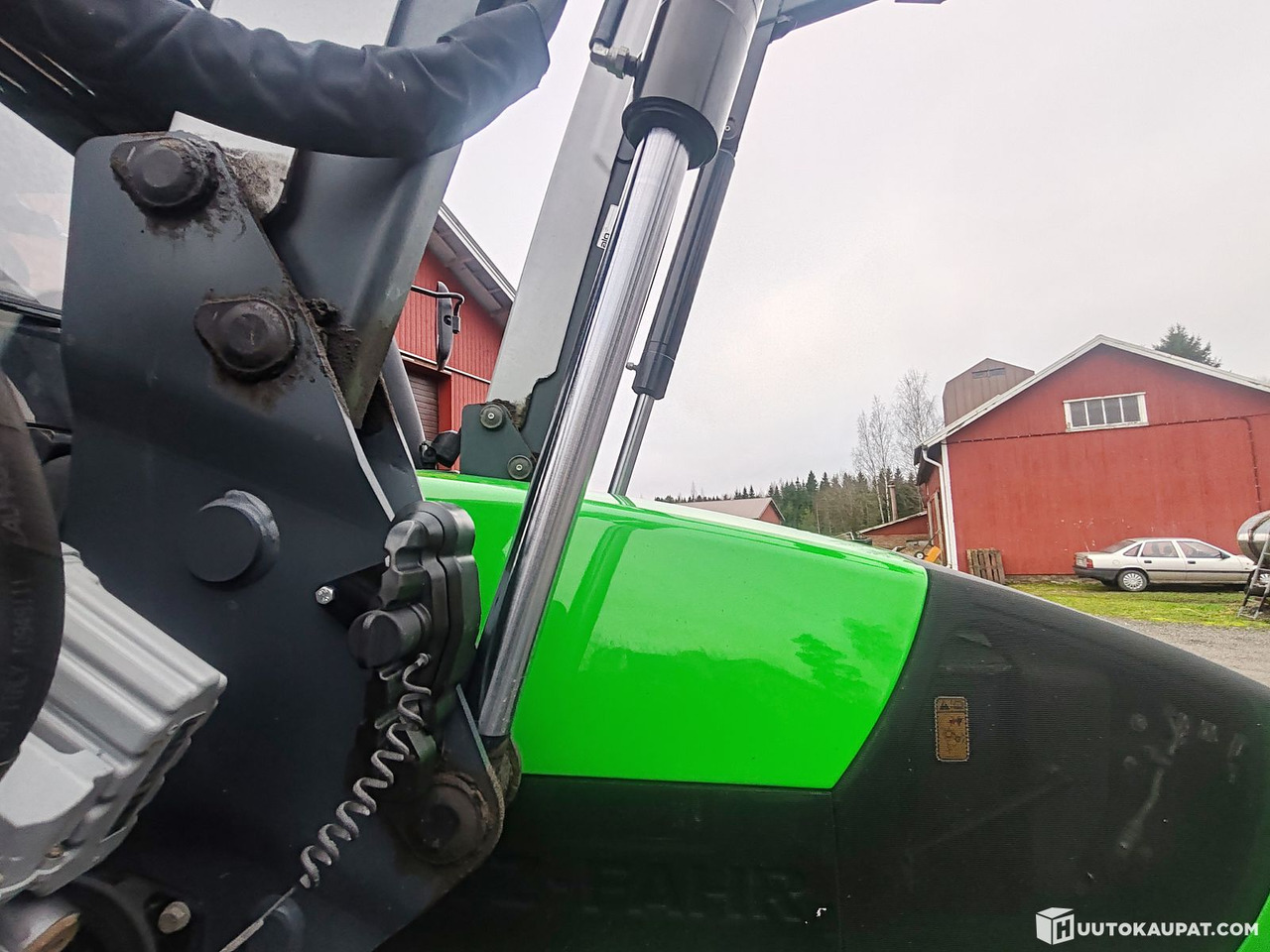 Τρακτέρ Deutz-Fahr Agrotron M620 DCR tractor with front loader, 4,736 h, 2012, Huittinen: φωτογραφία 25