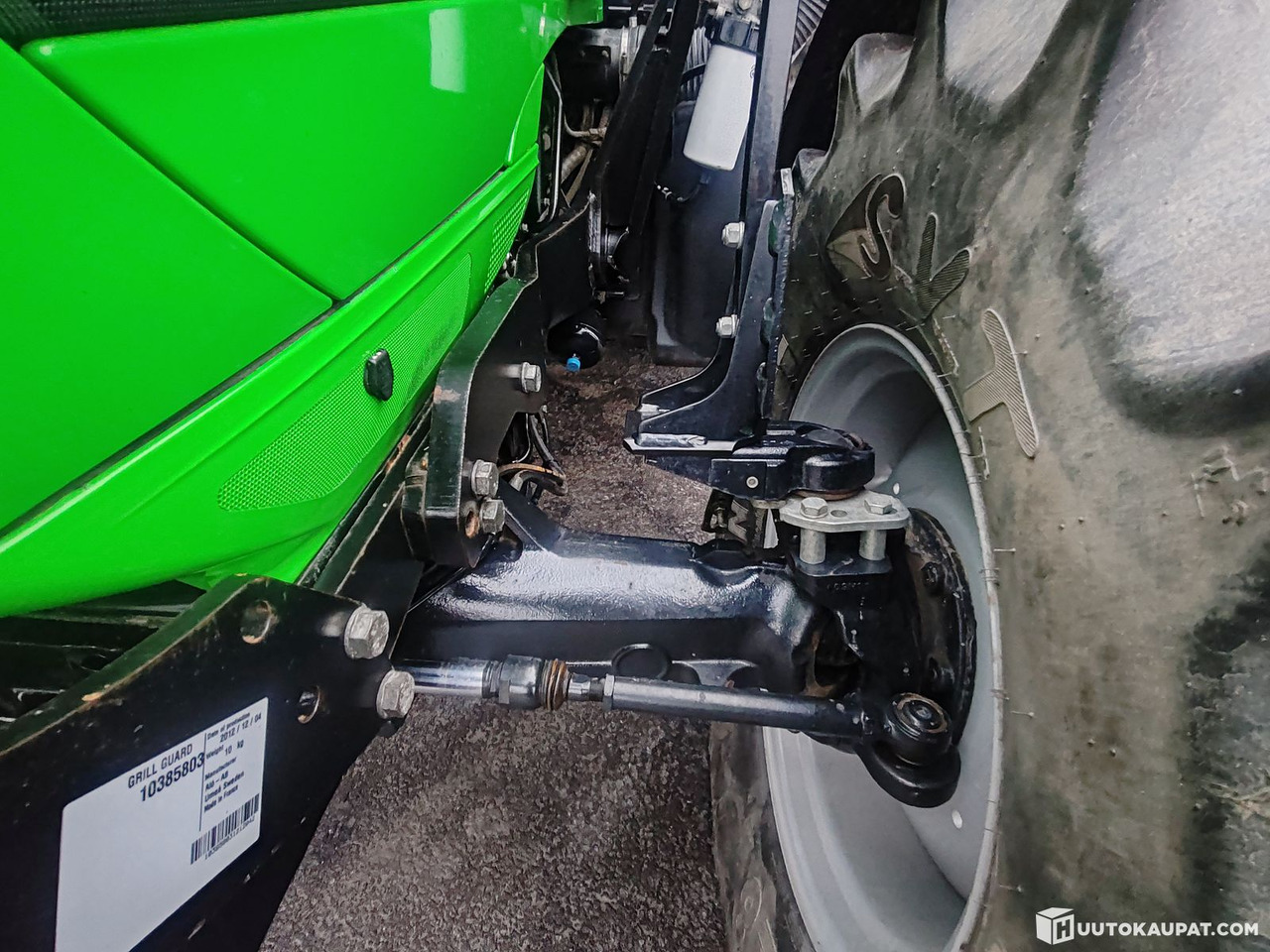 Τρακτέρ Deutz-Fahr Agrotron M620 DCR tractor with front loader, 4,736 h, 2012, Huittinen: φωτογραφία 29