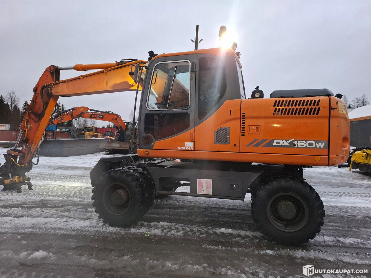 Doosan DX160W, 2012, Sonkajärvi - Τροχοφόρος εκσκαφέας: φωτογραφία 5 Doosan DX160W, 2012, Sonkajärvi - Τροχοφόρος εκσκαφέας: φωτογραφία 5