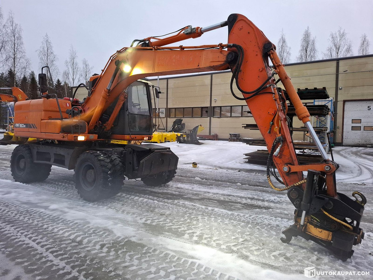 Doosan DX160W, 2012, Sonkajärvi - Τροχοφόρος εκσκαφέας: φωτογραφία 2 Doosan DX160W, 2012, Sonkajärvi - Τροχοφόρος εκσκαφέας: φωτογραφία 2