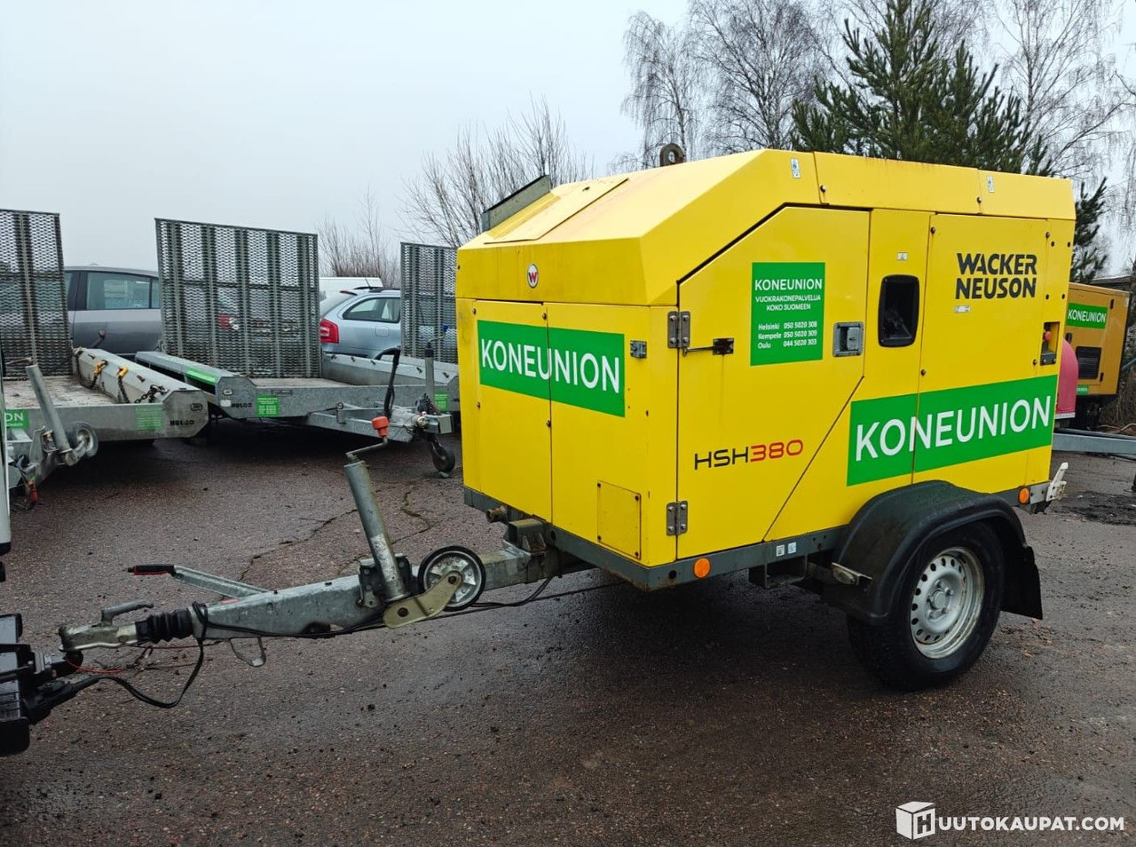 Frost-thawing trailer Wacker Neuson HSH 380, 2018, 4,611 h, Espoo - Εξοπλισμού κατασκευών, Τρέιλερ: φωτογραφία 1 Frost-thawing trailer Wacker Neuson HSH 380, 2018, 4,611 h, Espoo - Εξοπλισμού κατασκευών, Τρέιλερ: φωτογραφία 1