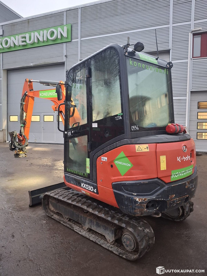 Kubota excavator KX030-4, yr 2018, 3,582 h, Espoo - Μίνι εκσκαφέας: φωτογραφία 2 Kubota excavator KX030-4, yr 2018, 3,582 h, Espoo - Μίνι εκσκαφέας: φωτογραφία 2