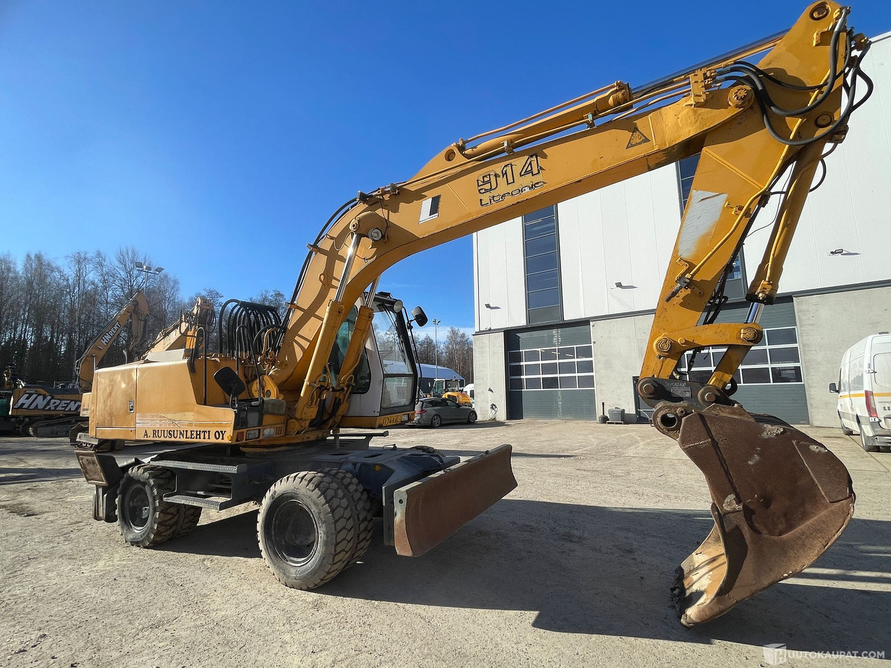 Liebherr A 914, 1998 Kaivinkone, Tuusula - Τροχοφόρος εκσκαφέας: φωτογραφία 4 Liebherr A 914, 1998 Kaivinkone, Tuusula - Τροχοφόρος εκσκαφέας: φωτογραφία 4