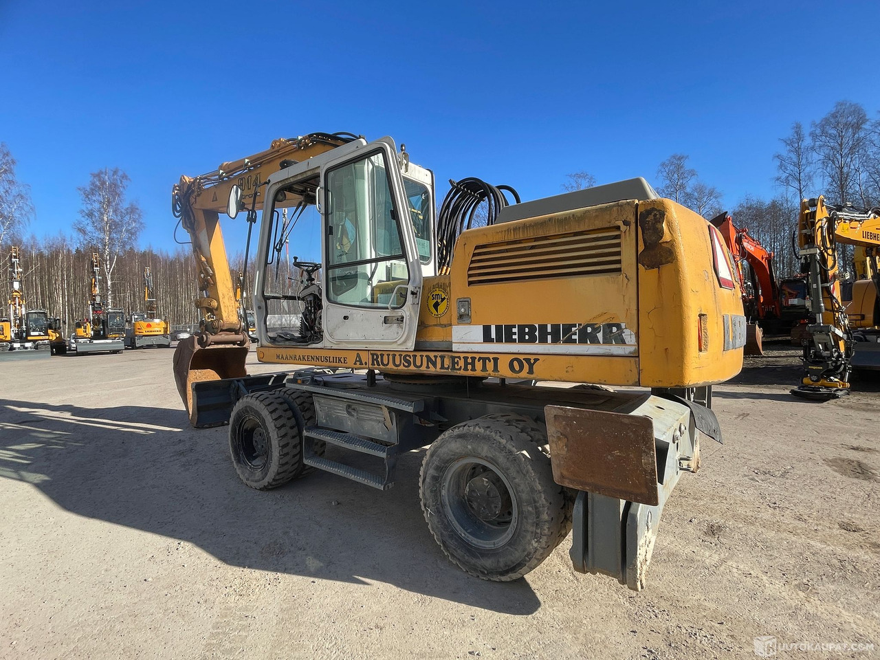 Liebherr A 914, 1998 Kaivinkone, Tuusula - Τροχοφόρος εκσκαφέας: φωτογραφία 3 Liebherr A 914, 1998 Kaivinkone, Tuusula - Τροχοφόρος εκσκαφέας: φωτογραφία 3