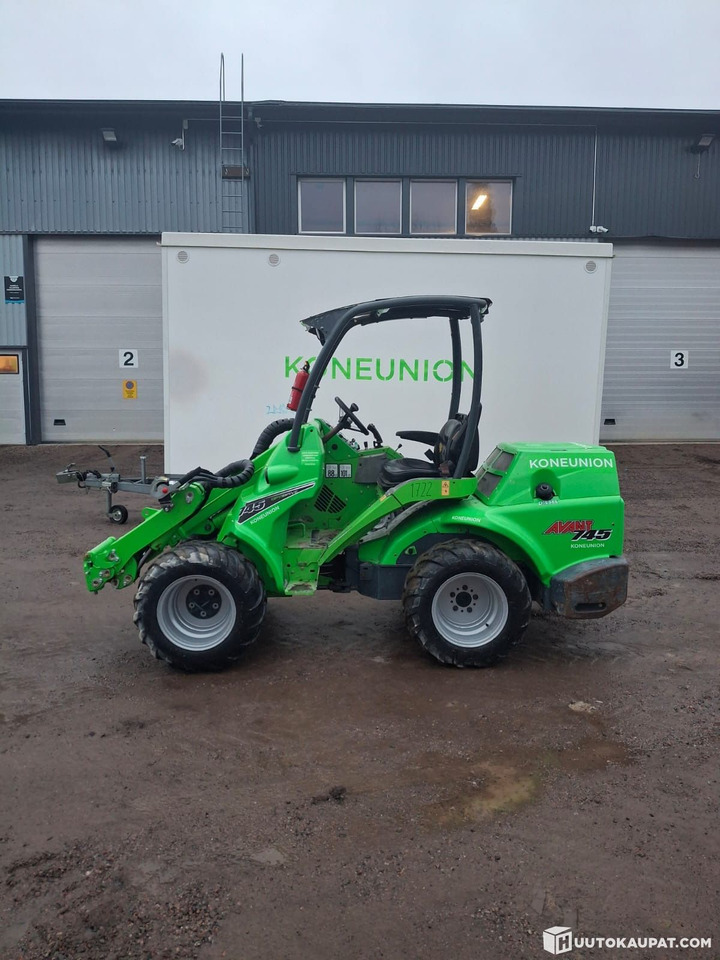 Mini loader Avant 745, 2017, 3,383 h, Nurmijärvi - Σπαστός φορτωτής: φωτογραφία 1 Mini loader Avant 745, 2017, 3,383 h, Nurmijärvi - Σπαστός φορτωτής: φωτογραφία 1