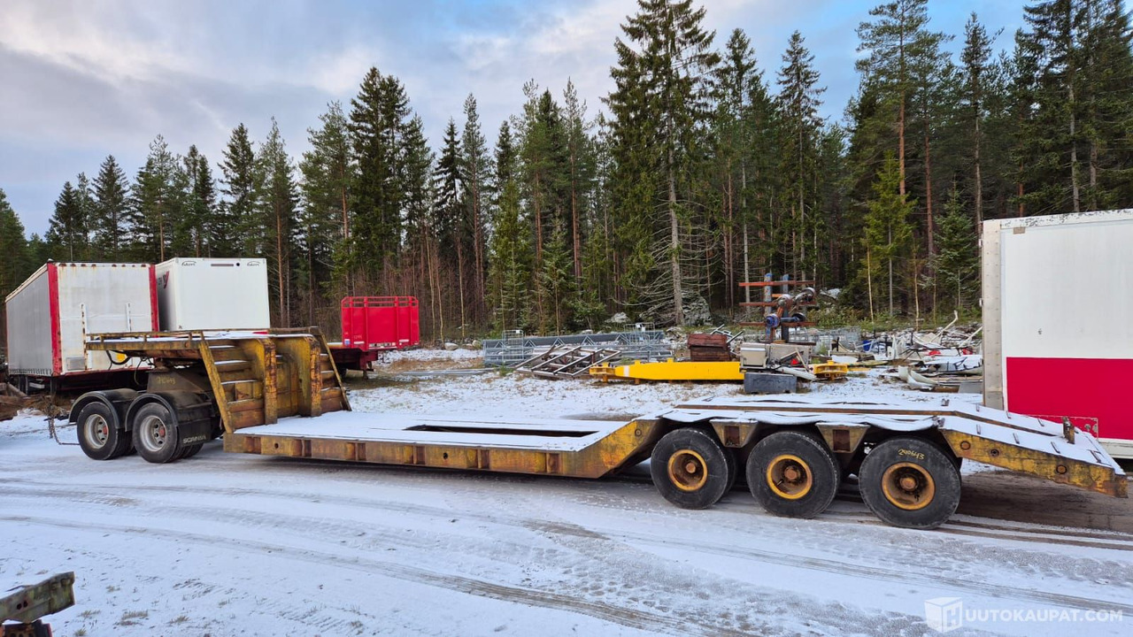 RKP Lavetti + dolly, Uusikaarlepyy - Επικαθήμενο με χαμηλό δάπεδο, Ρυμούλκα dolly: φωτογραφία 1 RKP Lavetti + dolly, Uusikaarlepyy - Επικαθήμενο με χαμηλό δάπεδο, Ρυμούλκα dolly: φωτογραφία 1
