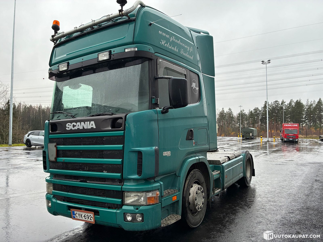 Scania R124 LA4X2NA 420, 2000, Vantaa - Τράκτορας: φωτογραφία 1 Scania R124 LA4X2NA 420, 2000, Vantaa - Τράκτορας: φωτογραφία 1