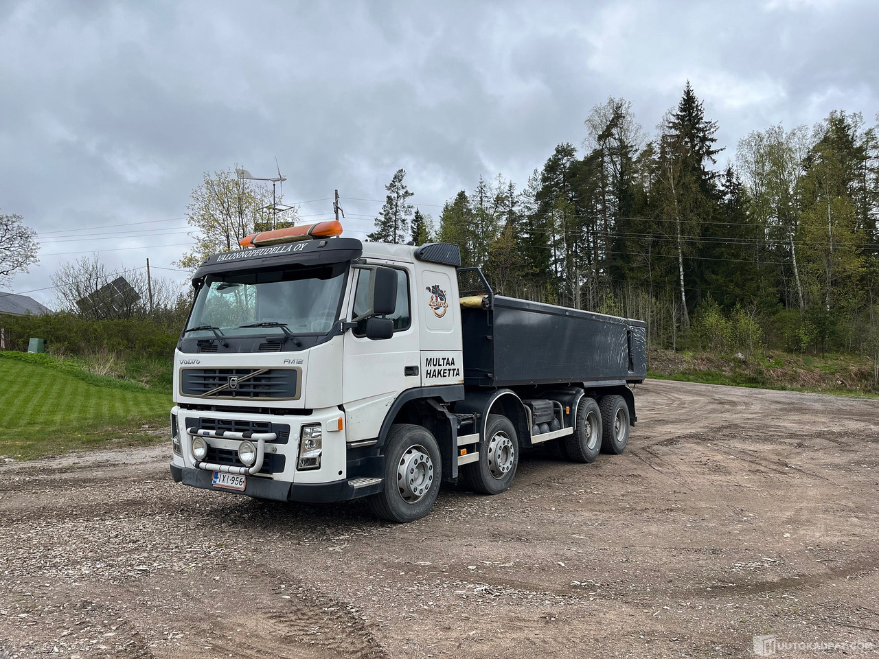 Volvo FM12, maansiirtokuorma-auto kipillä, 8X4, 2005, Vihti - Φορτηγό ανατρεπόμενο: φωτογραφία 2 Volvo FM12, maansiirtokuorma-auto kipillä, 8X4, 2005, Vihti - Φορτηγό ανατρεπόμενο: φωτογραφία 2
