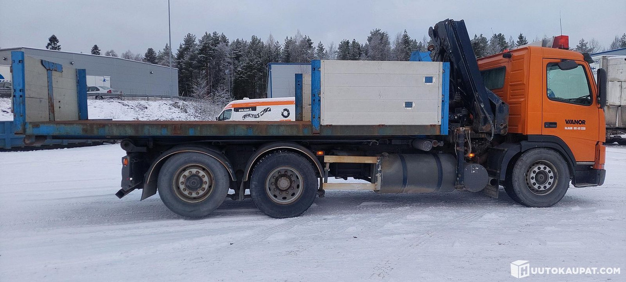 Volvo FM7, 1999, Kajaani - Φορτηγό με ανοιχτή καρότσα, Φορτηγό με γερανό: φωτογραφία 5 Volvo FM7, 1999, Kajaani - Φορτηγό με ανοιχτή καρότσα, Φορτηγό με γερανό: φωτογραφία 5