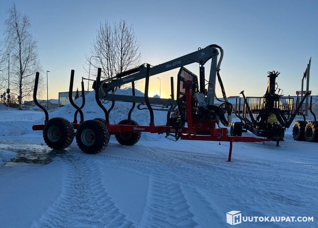 Weimer WE 6700 WE 10 forestry trailer package, 2016, Ylivieska - Δασική ρυμούλκα: φωτογραφία 2 Weimer WE 6700 WE 10 forestry trailer package, 2016, Ylivieska - Δασική ρυμούλκα: φωτογραφία 2