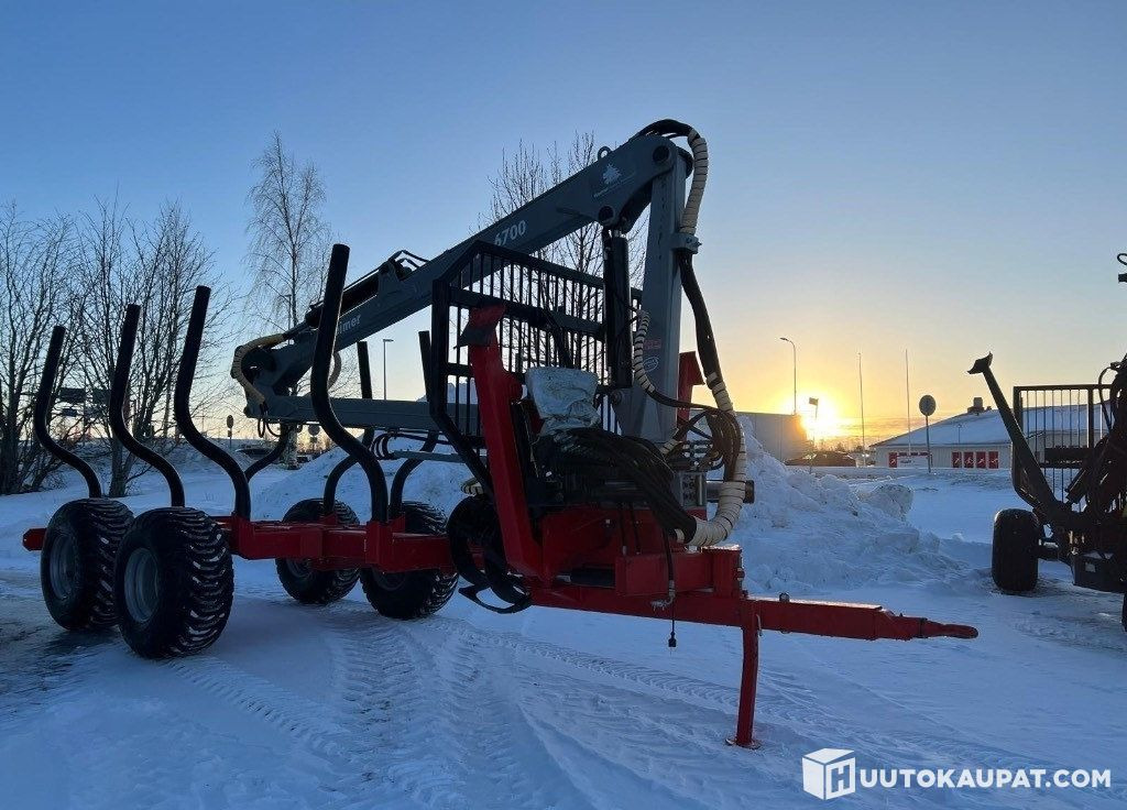 Weimer WE 6700 WE 10 forestry trailer package, 2016, Ylivieska - Δασική ρυμούλκα: φωτογραφία 4 Weimer WE 6700 WE 10 forestry trailer package, 2016, Ylivieska - Δασική ρυμούλκα: φωτογραφία 4