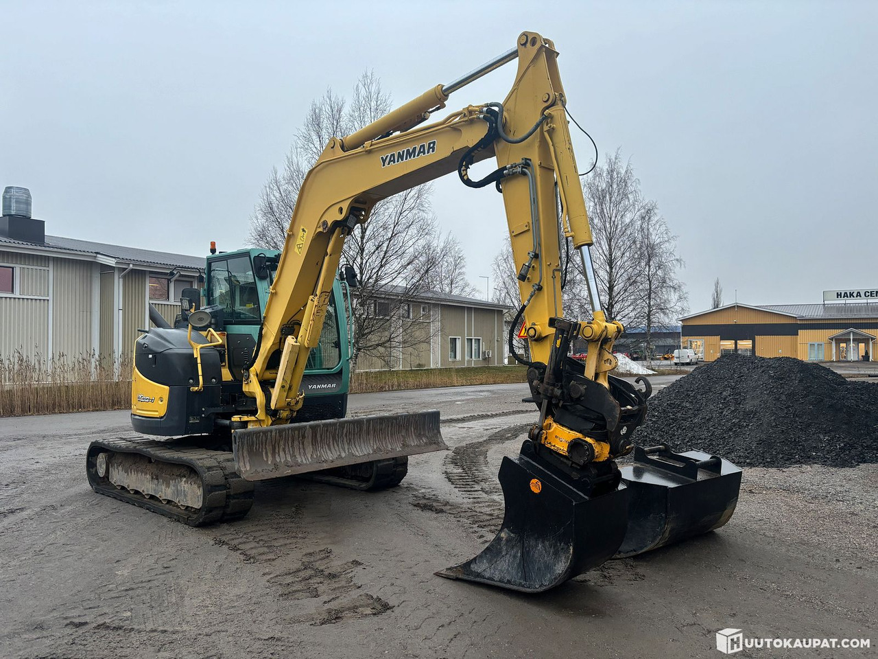 Yanmar VIO80-1 excavator + Engcon with two buckets., Ylivieska - Μίνι εκσκαφέας: φωτογραφία 2 Yanmar VIO80-1 excavator + Engcon with two buckets., Ylivieska - Μίνι εκσκαφέας: φωτογραφία 2