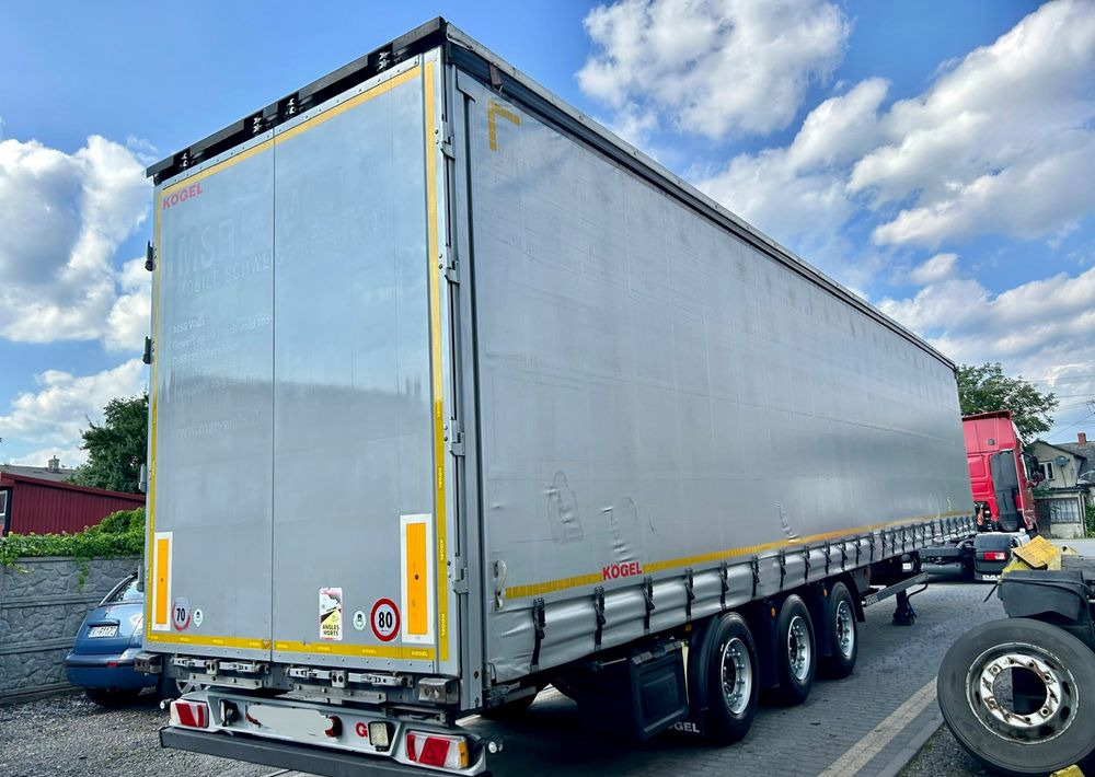 Kögel MEGA 2019 OPONY 80% SAF PODNOSZONA OŚ PODNOSZONY DACH / OD PIERWSZEGO WŁAŚCICIELA - Επικαθήμενο κουρτίνα: φωτογραφία 4 Kögel MEGA 2019 OPONY 80% SAF PODNOSZONA OŚ PODNOSZONY DACH / OD PIERWSZEGO WŁAŚCICIELA - Επικαθήμενο κουρτίνα: φωτογραφία 4