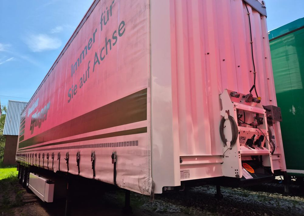 Krone BURTOWA BUDOWLANA VARIOS PÓŁMEGA 385/55 z Niemiec / ALUFELGI / stan bardzo dobry / PODNOSZONA OŚ I DACH / BPW firanka burto-firanka firana burtówka burto firanka - Επικαθήμενο κουρτίνα: φωτογραφία 4 Krone BURTOWA BUDOWLANA VARIOS PÓŁMEGA 385/55 z Niemiec / ALUFELGI / stan bardzo dobry / PODNOSZONA OŚ I DACH / BPW firanka burto-firanka firana burtówka burto firanka - Επικαθήμενο κουρτίνα: φωτογραφία 4