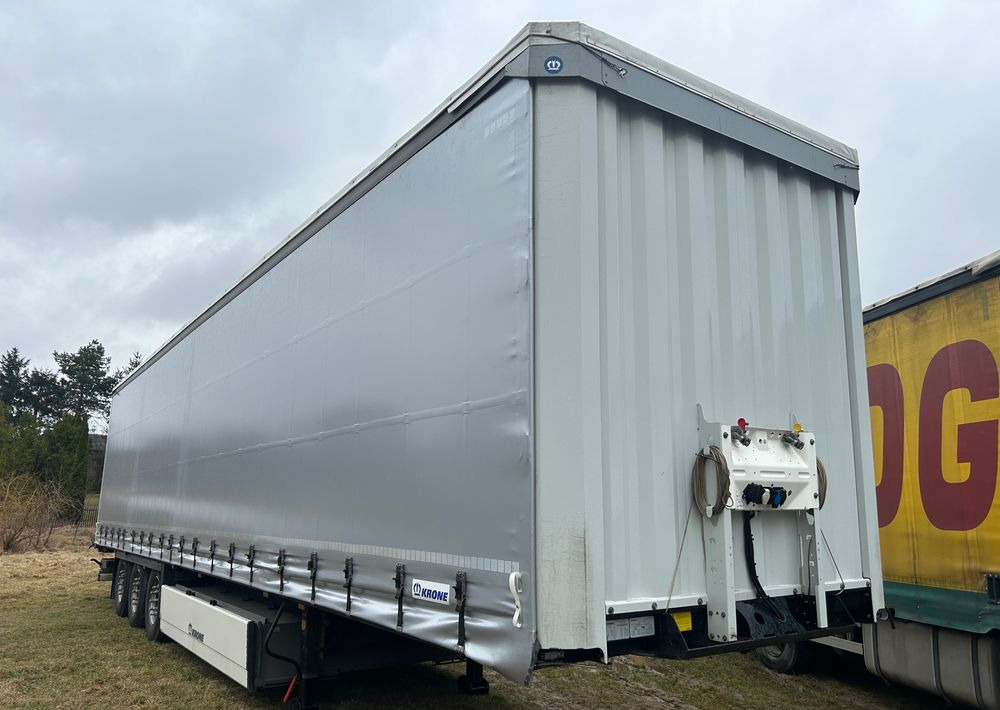 Krone STANDARD NAUKA JAZDY 2x podnoszona oś 2021 podnoszona oś OPONY 70% / STAN BARDZO DOBRY / OD PIERWSZEGO WŁAŚCICIELA / PALECIARA / TOP / sprowadzona z Niemiec !! - Επικαθήμενο κουρτίνα: φωτογραφία 4 Krone STANDARD NAUKA JAZDY 2x podnoszona oś 2021 podnoszona oś OPONY 70% / STAN BARDZO DOBRY / OD PIERWSZEGO WŁAŚCICIELA / PALECIARA / TOP / sprowadzona z Niemiec !! - Επικαθήμενο κουρτίνα: φωτογραφία 4