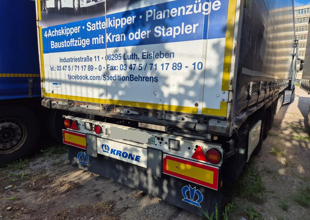 Krone STANDARD z Niemiec 2017 podnoszona oś / STAN BARDZO DOBRY / OD PIERWSZEGO WŁAŚCICIELA / PALECIARA / TOP / sprowadzona z Niemiec !! - Επικαθήμενο κουρτίνα: φωτογραφία 5 Krone STANDARD z Niemiec 2017 podnoszona oś / STAN BARDZO DOBRY / OD PIERWSZEGO WŁAŚCICIELA / PALECIARA / TOP / sprowadzona z Niemiec !! - Επικαθήμενο κουρτίνα: φωτογραφία 5