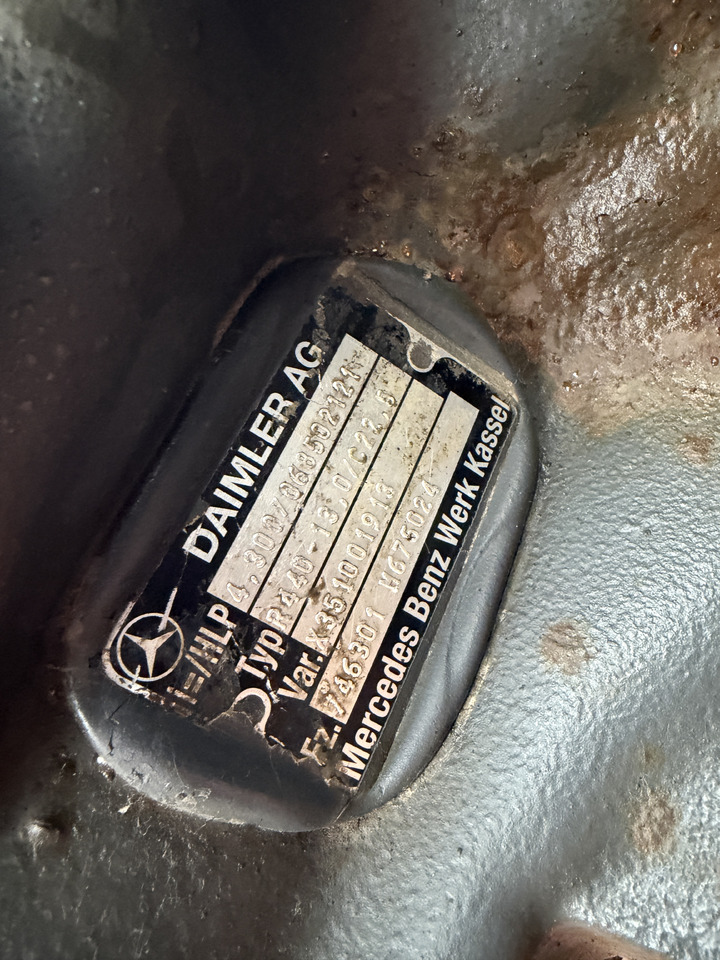 Mercedes Antos Actros MP 4 - Διαφορικό: φωτογραφία 4 Mercedes Antos Actros MP 4 - Διαφορικό: φωτογραφία 4