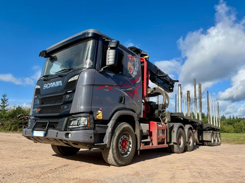 Scania R 650 A6x4HA V8 GRUE PALFINGER EPSILON S300L98 HPLS - Τράκτορας: φωτογραφία 1 Scania R 650 A6x4HA V8 GRUE PALFINGER EPSILON S300L98 HPLS - Τράκτορας: φωτογραφία 1