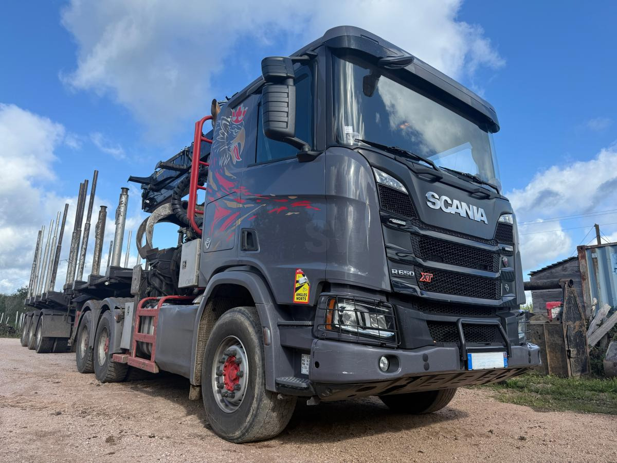 Scania R 650 A6x4HA V8 GRUE PALFINGER EPSILON S300L98 HPLS - Τράκτορας: φωτογραφία 2 Scania R 650 A6x4HA V8 GRUE PALFINGER EPSILON S300L98 HPLS - Τράκτορας: φωτογραφία 2