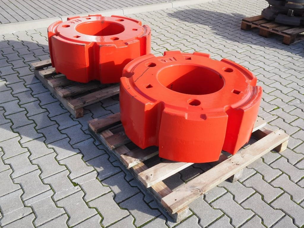 Claas, Fendt - wheel weights, 1000 kg - Αντίβαρο: φωτογραφία 2 Claas, Fendt - wheel weights, 1000 kg - Αντίβαρο: φωτογραφία 2