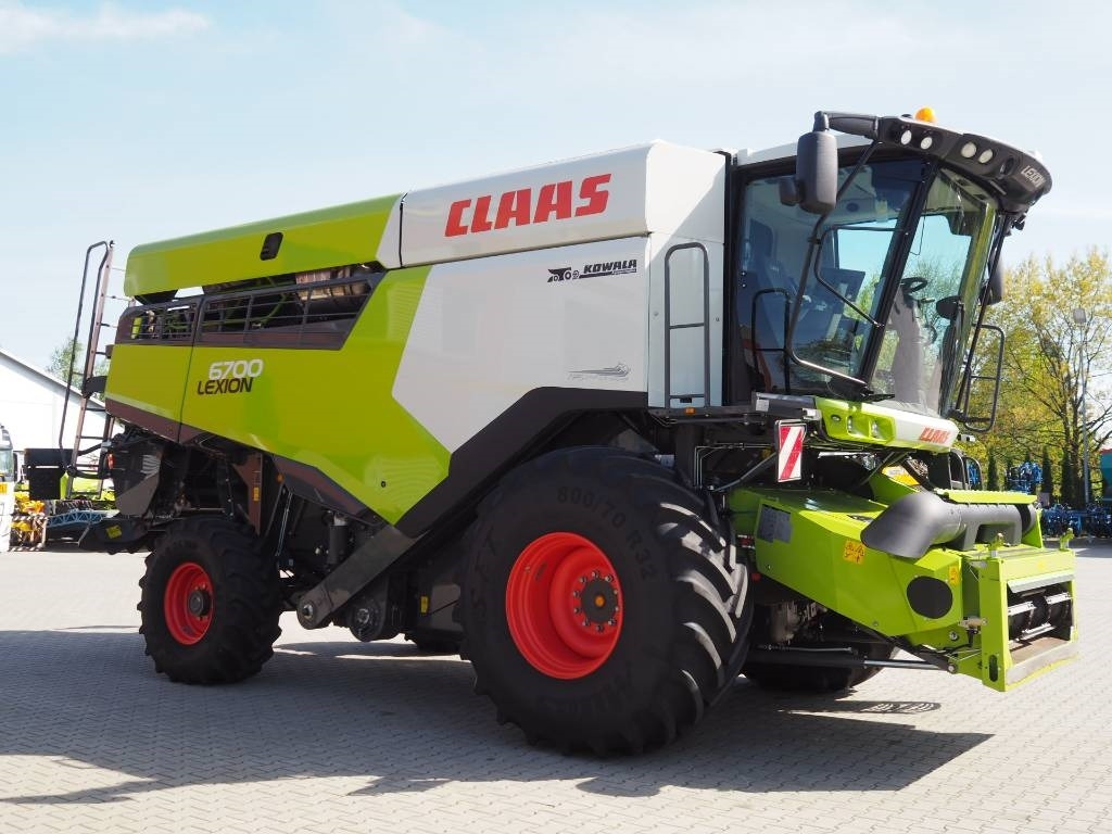 Claas Lexion 6700 + V770 - Θεριζοαλωνιστική μηχανή: φωτογραφία 4 Claas Lexion 6700 + V770 - Θεριζοαλωνιστική μηχανή: φωτογραφία 4