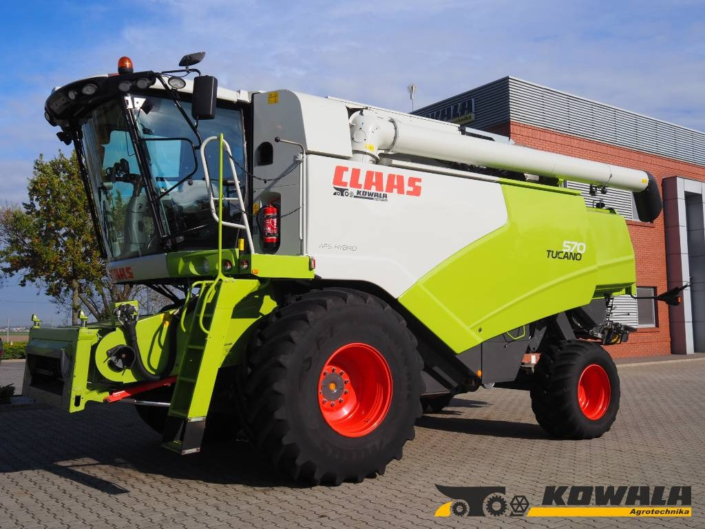 Claas Tucano 570 GPS + V770 - Θεριζοαλωνιστική μηχανή: φωτογραφία 1 Claas Tucano 570 GPS + V770 - Θεριζοαλωνιστική μηχανή: φωτογραφία 1