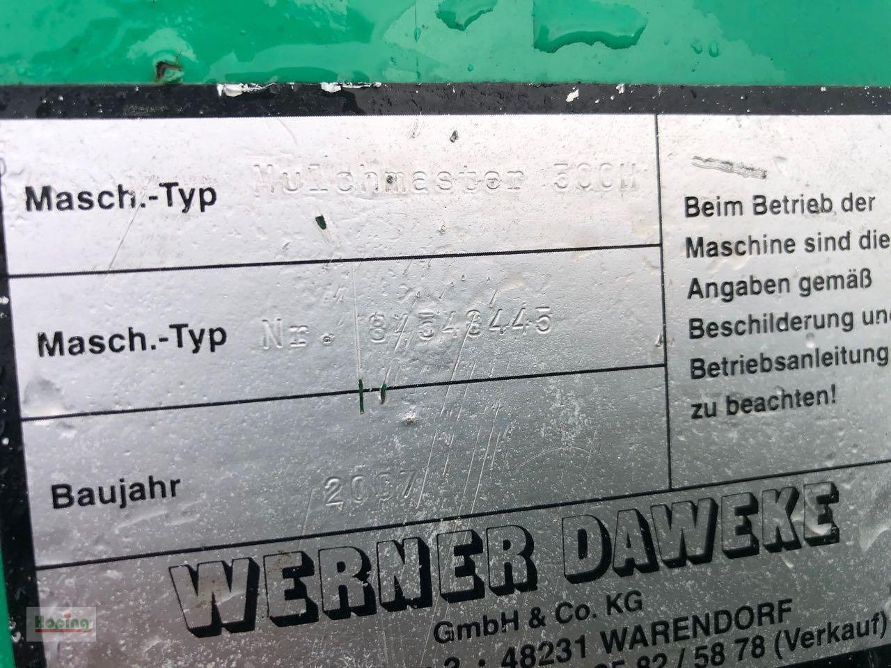 Καλλιεργητής Daweke Mulchmaster 300H: φωτογραφία 9