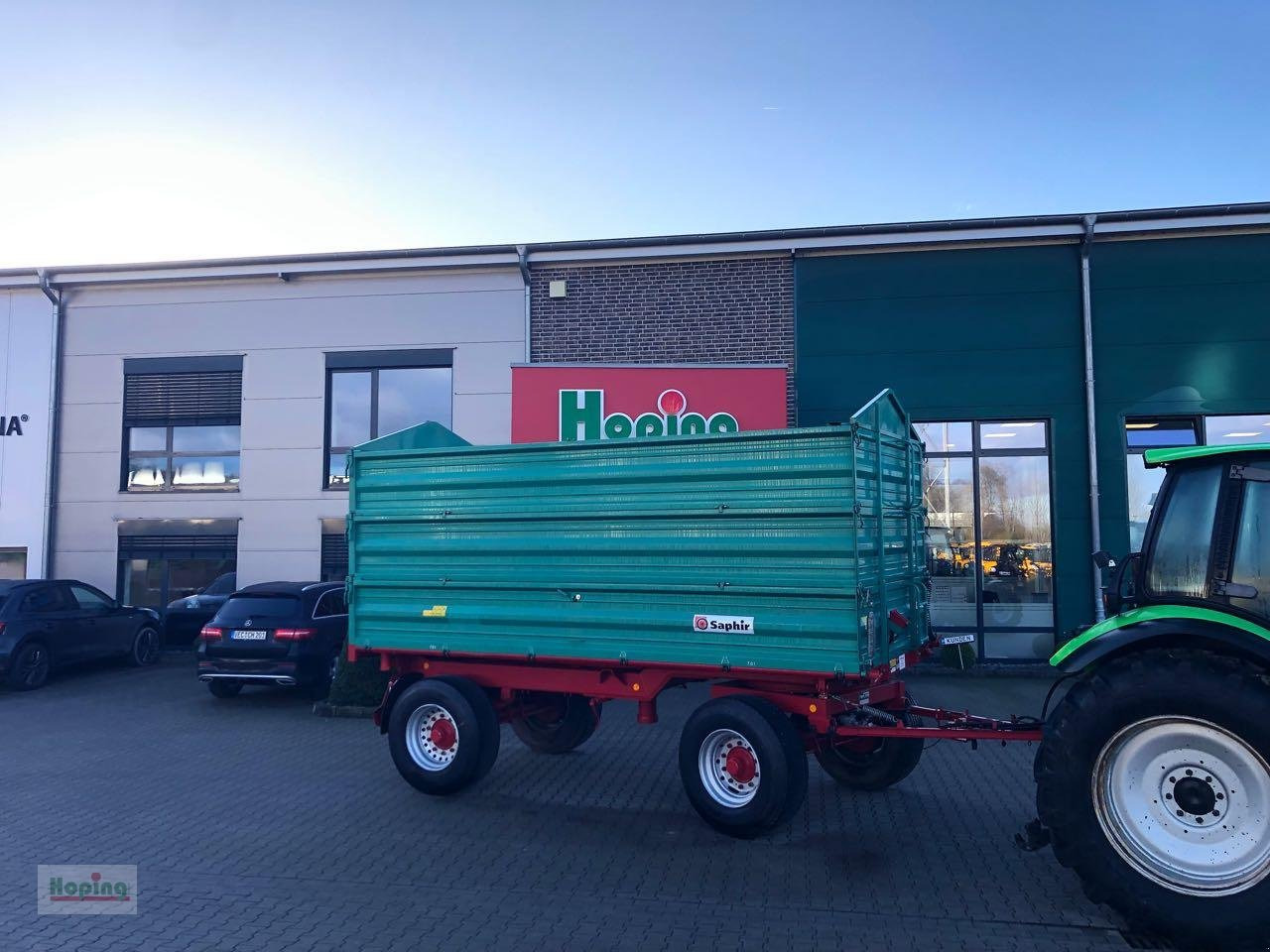 Farmtech 14t Kipper - Ανατρεπόμενη ρυμούλκα για τρακτέρ: φωτογραφία 1 Farmtech 14t Kipper - Ανατρεπόμενη ρυμούλκα για τρακτέρ: φωτογραφία 1