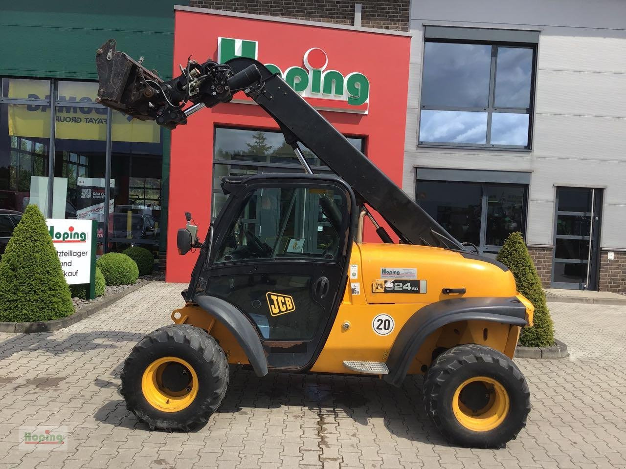 JCB 524-50 - Τηλεσκοπικός φορτωτής: φωτογραφία 1 JCB 524-50 - Τηλεσκοπικός φορτωτής: φωτογραφία 1