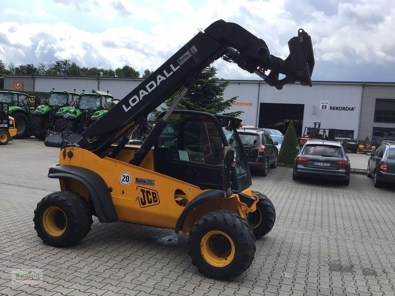 JCB 524-50 - Τηλεσκοπικός φορτωτής: φωτογραφία 4 JCB 524-50 - Τηλεσκοπικός φορτωτής: φωτογραφία 4