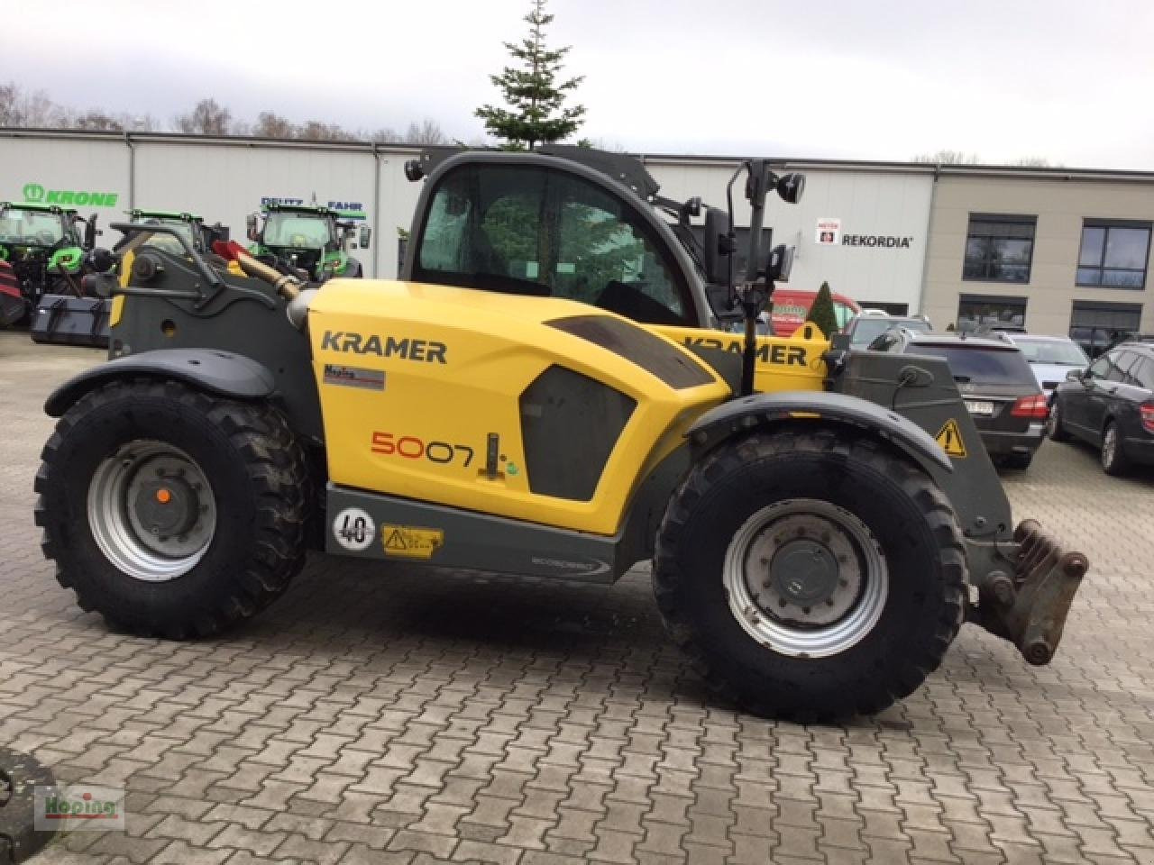 Kramer 5007 - Τηλεσκοπικός φορτωτής: φωτογραφία 4 Kramer 5007 - Τηλεσκοπικός φορτωτής: φωτογραφία 4