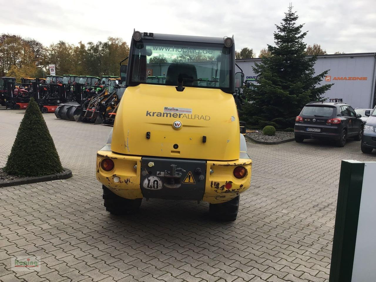 Kramer 580 (40 km/h) - Ελαστιχοφόρος φορτωτής: φωτογραφία 4 Kramer 580 (40 km/h) - Ελαστιχοφόρος φορτωτής: φωτογραφία 4