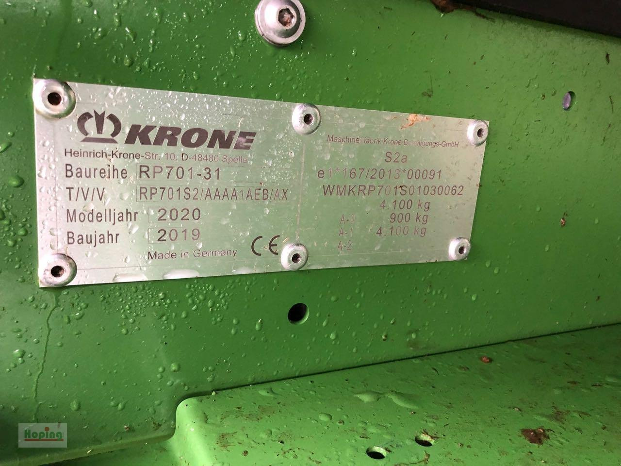 Krone Comprima V 150 XC - Χορτοδετική μηχανή στρόγγυλης μπάλας: φωτογραφία 3 Krone Comprima V 150 XC - Χορτοδετική μηχανή στρόγγυλης μπάλας: φωτογραφία 3