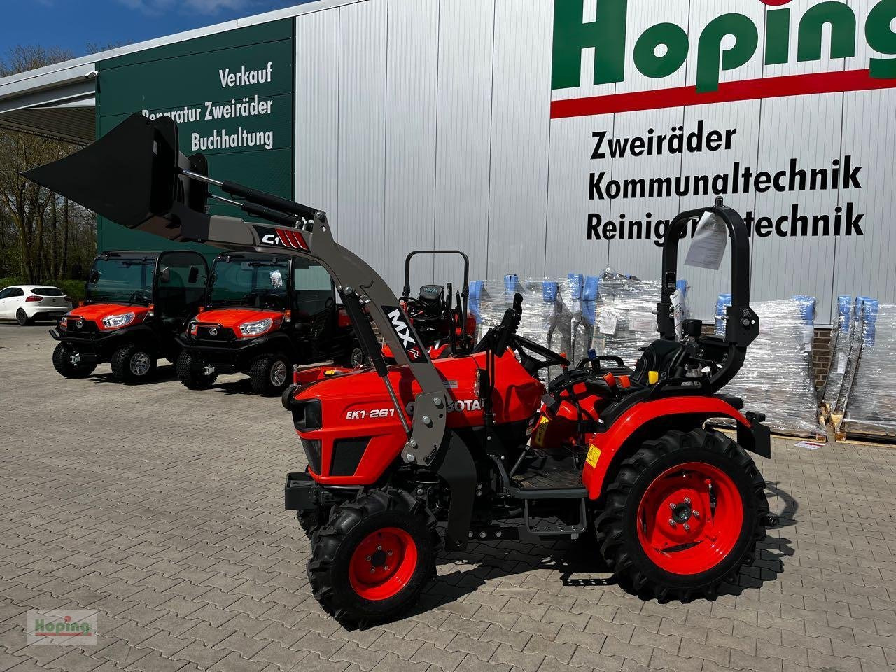 Kubota EK1-261 - Δημοτικό τρακτέρ: φωτογραφία 2 Kubota EK1-261 - Δημοτικό τρακτέρ: φωτογραφία 2
