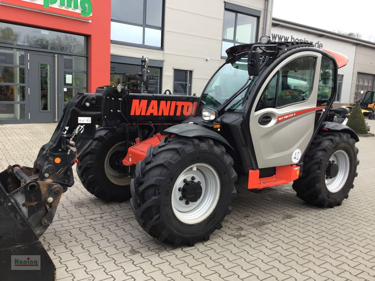 Manitou MLT 730 115V - Τηλεσκοπικός φορτωτής: φωτογραφία 2 Manitou MLT 730 115V - Τηλεσκοπικός φορτωτής: φωτογραφία 2