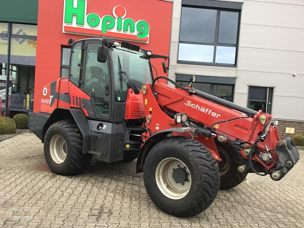 Schäffer 8620T - Τηλεσκοπικός μπροστινός φορτωτής: φωτογραφία 1 Schäffer 8620T - Τηλεσκοπικός μπροστινός φορτωτής: φωτογραφία 1