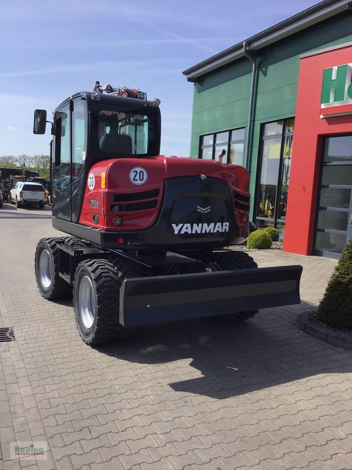 Yanmar B75W - Τροχοφόρος εκσκαφέας: φωτογραφία 3 Yanmar B75W - Τροχοφόρος εκσκαφέας: φωτογραφία 3