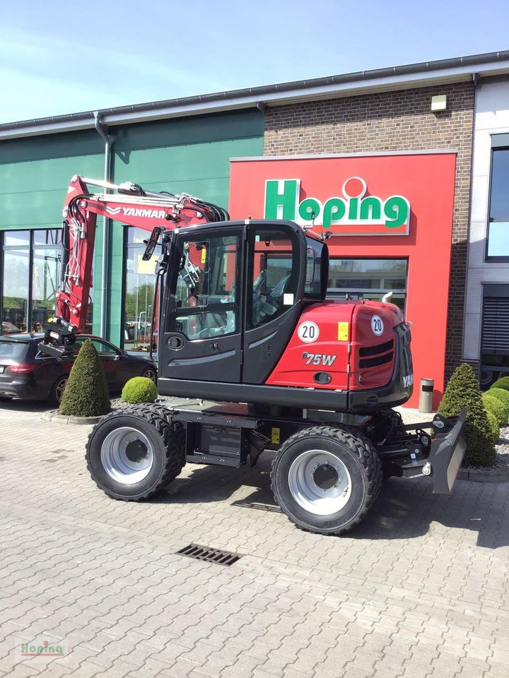 Yanmar B75W - Τροχοφόρος εκσκαφέας: φωτογραφία 2 Yanmar B75W - Τροχοφόρος εκσκαφέας: φωτογραφία 2