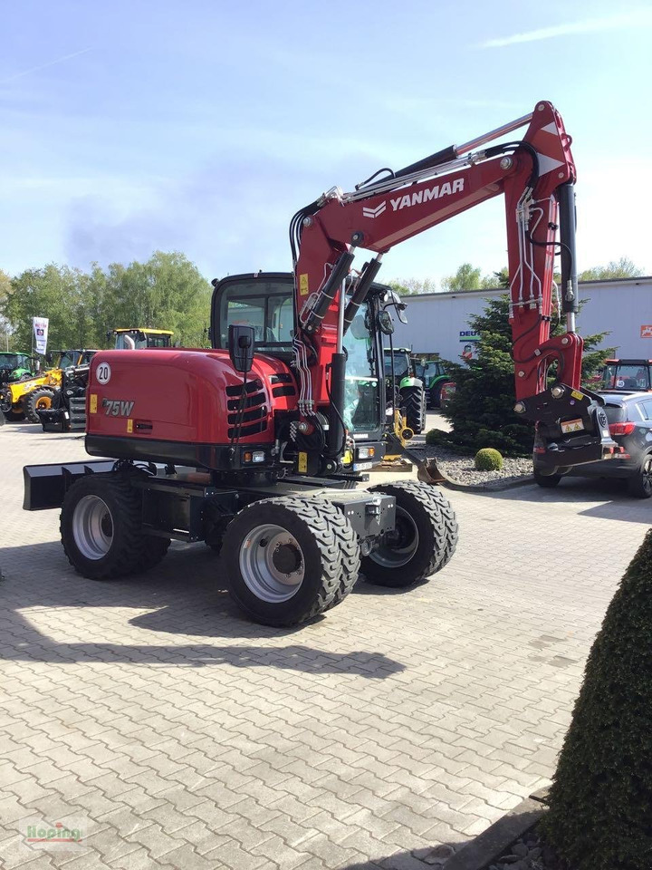 Yanmar B75W - Τροχοφόρος εκσκαφέας: φωτογραφία 5 Yanmar B75W - Τροχοφόρος εκσκαφέας: φωτογραφία 5