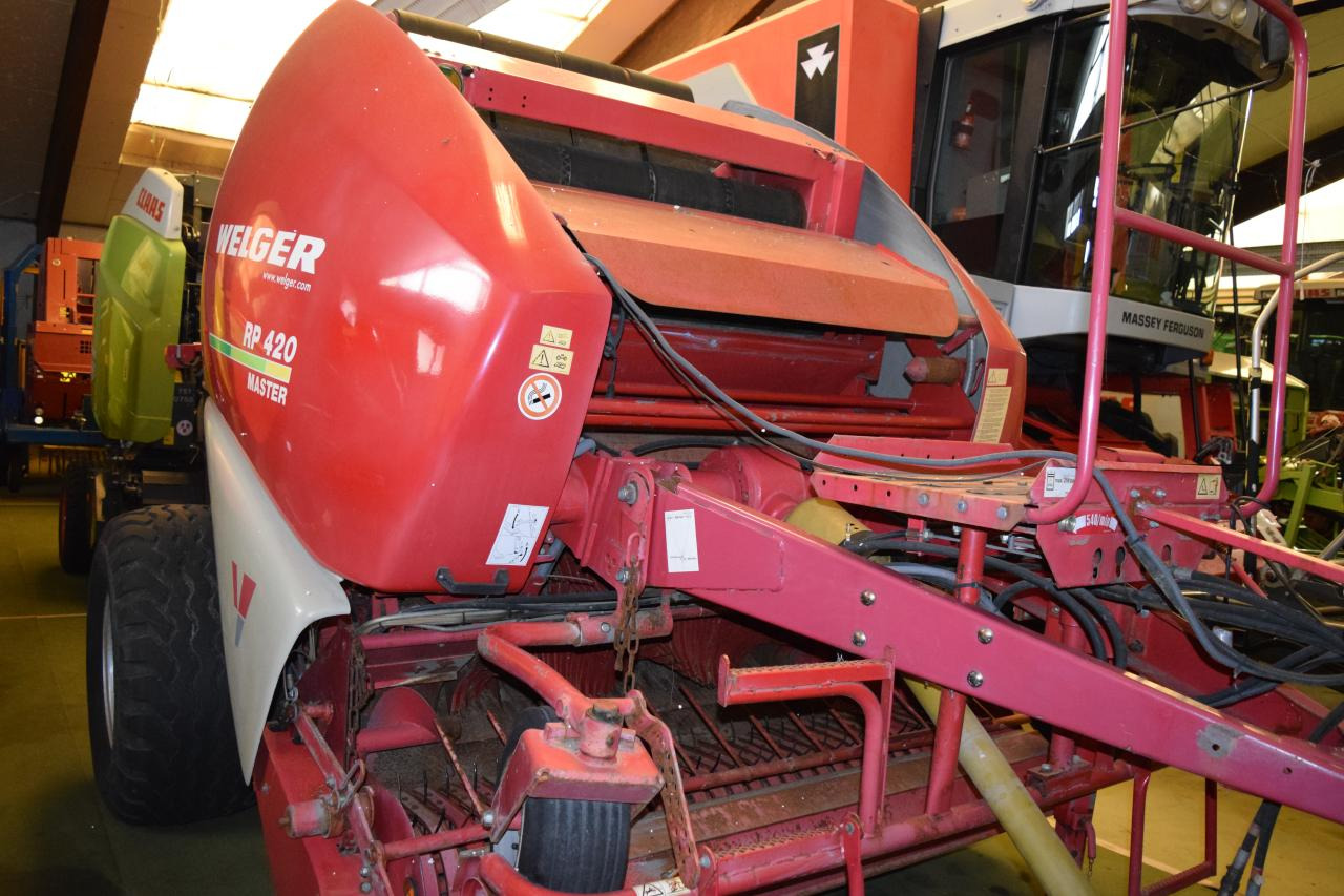Welger RP 420 Master - Χορτοδετική μηχανή στρόγγυλης μπάλας: φωτογραφία 3 Welger RP 420 Master - Χορτοδετική μηχανή στρόγγυλης μπάλας: φωτογραφία 3