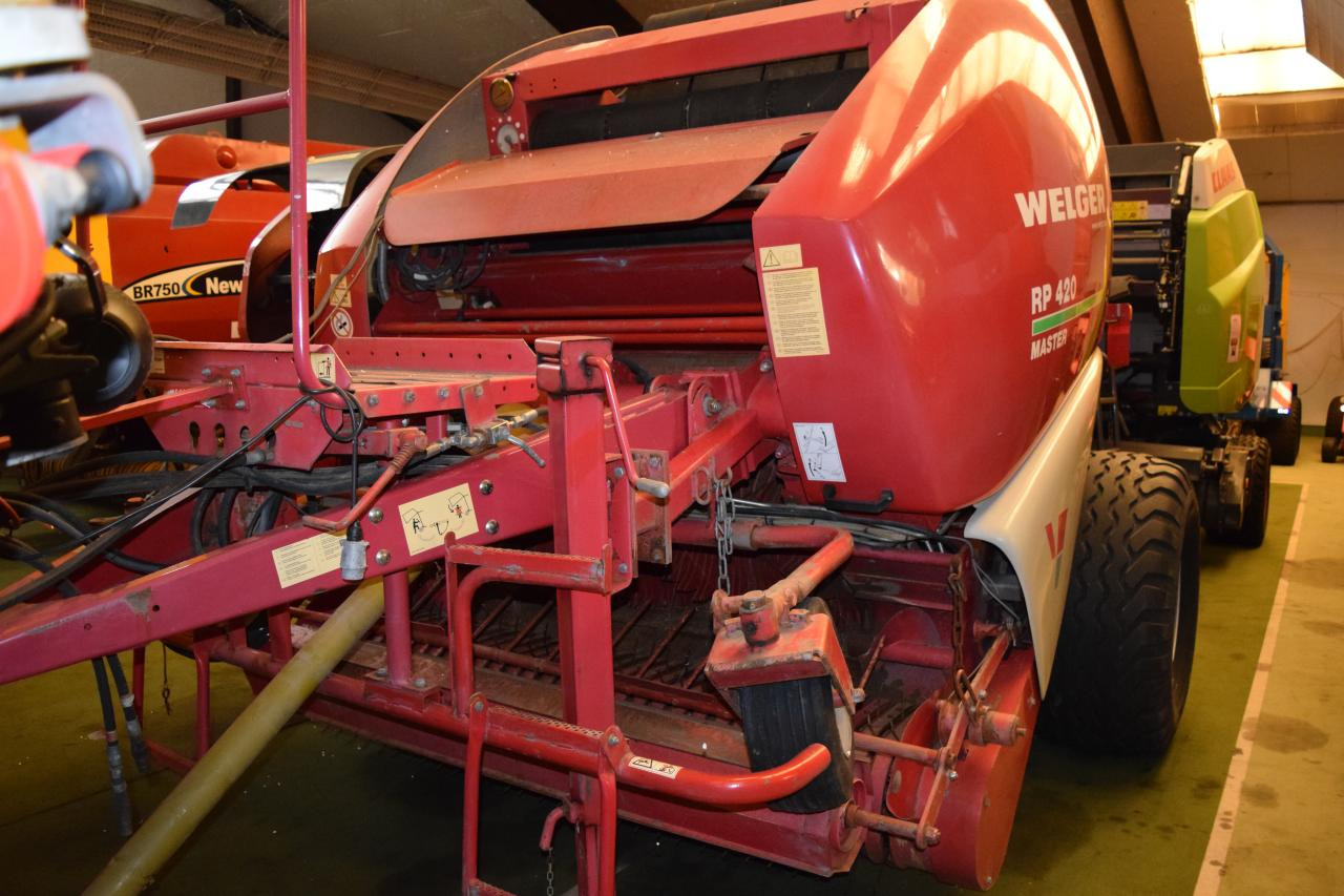 Welger RP 420 Master - Χορτοδετική μηχανή στρόγγυλης μπάλας: φωτογραφία 4 Welger RP 420 Master - Χορτοδετική μηχανή στρόγγυλης μπάλας: φωτογραφία 4