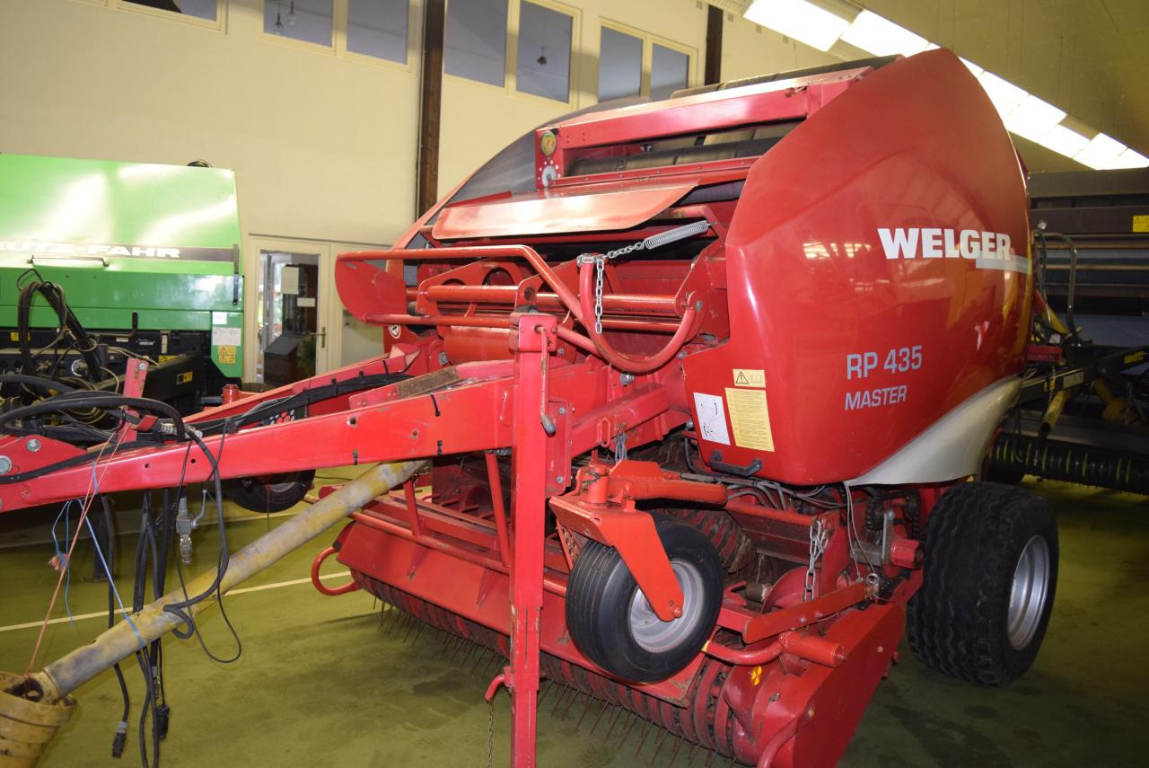 Welger RP 435 Master - Χορτοδετική μηχανή στρόγγυλης μπάλας: φωτογραφία 1 Welger RP 435 Master - Χορτοδετική μηχανή στρόγγυλης μπάλας: φωτογραφία 1