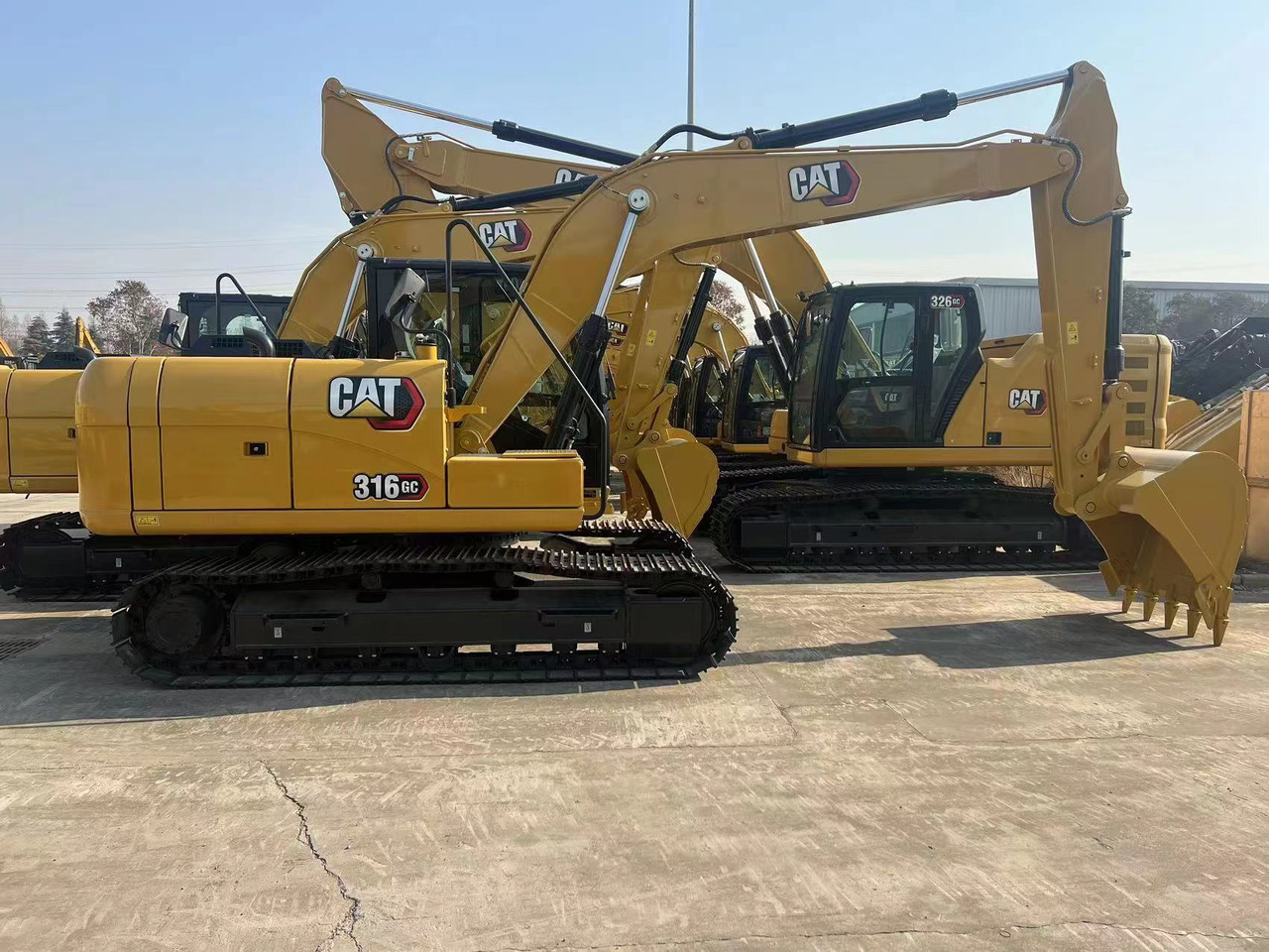 CATERPILLAR 316GC - Ερπυστριοφόρος εκσκαφέας: φωτογραφία 3 CATERPILLAR 316GC - Ερπυστριοφόρος εκσκαφέας: φωτογραφία 3